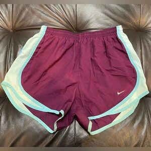 Nike Tempo Running Shorts - Purple/Aqua